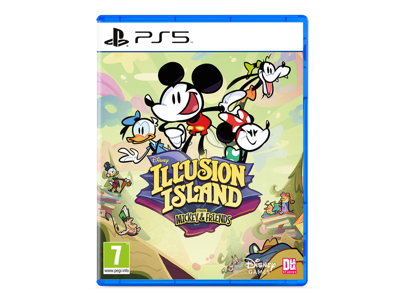 Disney Illusion Island Starring Mickey & Friends - Sony PlayStation 5 - Platformer - PEGI 7