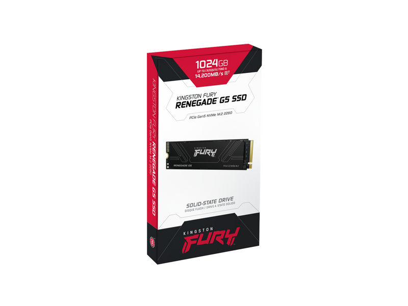 Kingston FURY Renegade G5 SSD - 2TB - PCIe 5.0 - M.2 2280
