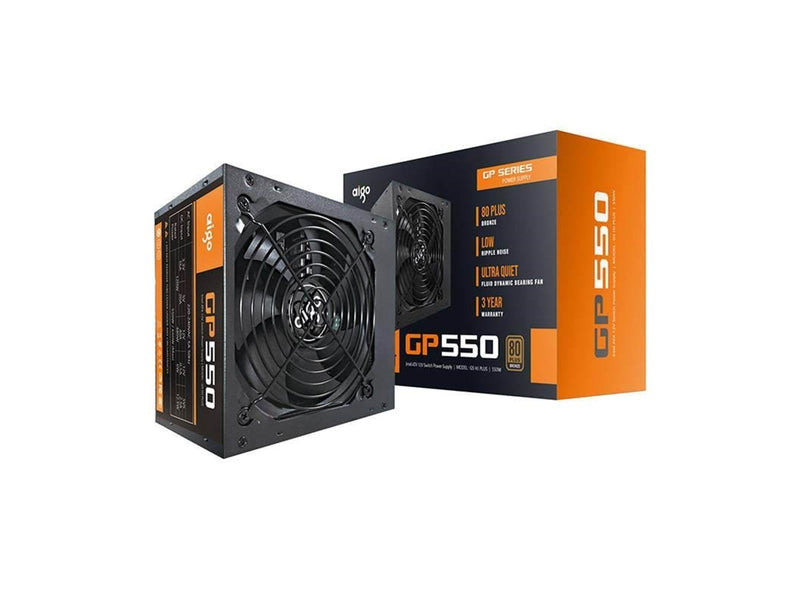 Aigo GP550 Netzteile - 650 Watt - 120 mm - ATX - 80 Plus Ja