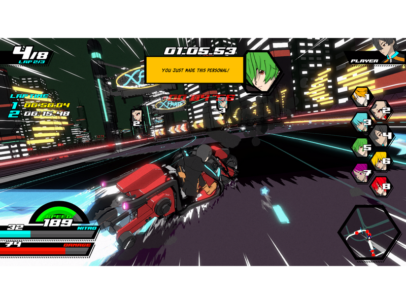 Neon Apex: Beyond the Limit - Nintendo Switch - Rennspiel - PEGI 12