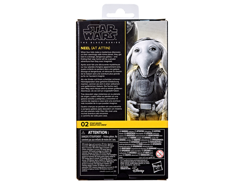 Star Wars The Black Series Skeleton Crew Neel (At Attin) 15 cm