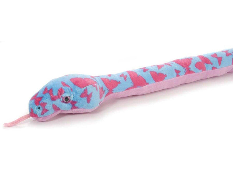 Wild Republic Colourful Plush Snake Butterfly 137 cm