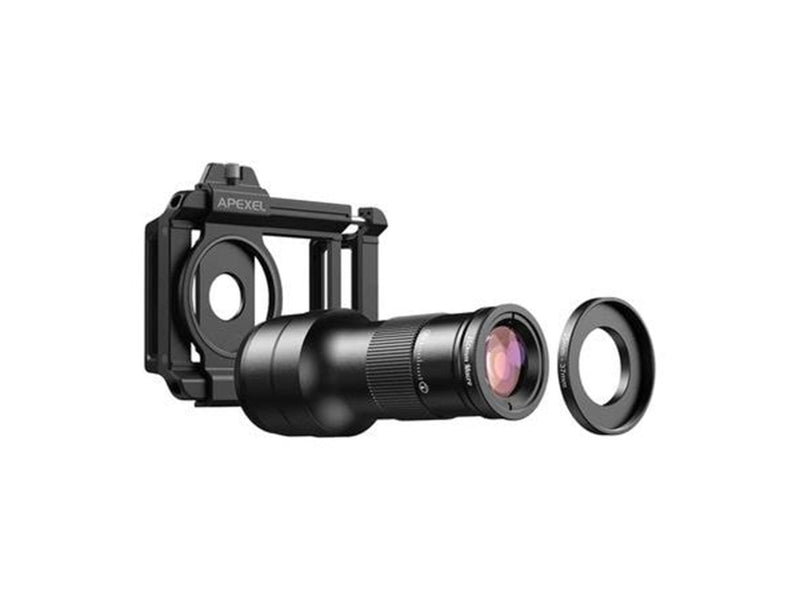 APEXEL TeleMacro 2-in-1 Lens Kit