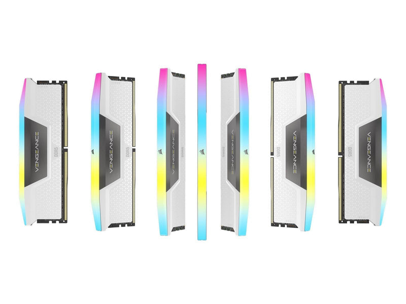Corsair Vengeance RGB DDR5-6400 - 32GB - CL36 - Dual Channel (2 pcs) - AMD EXPO & Intel XMP - Weiß mit RGB