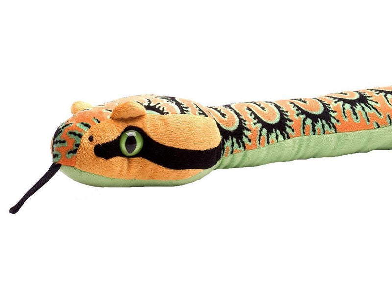 Wild Republic Colourful Plush Snake Centipede 137 cm