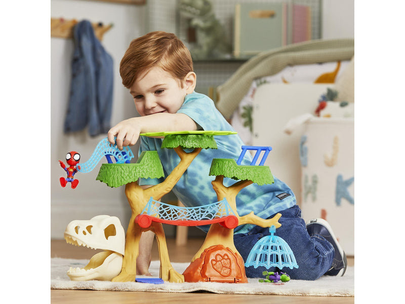 Spidey and His Amazing Friends Dino-Webs Treehouse