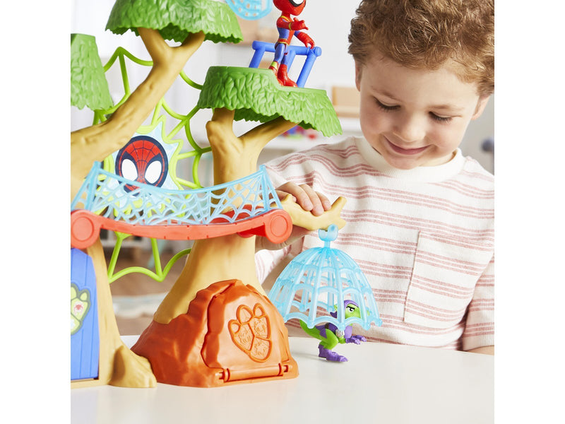 Spidey and His Amazing Friends Dino-Webs Treehouse