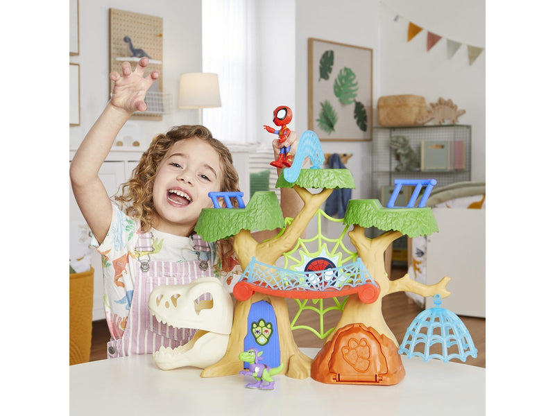 Spidey and His Amazing Friends Dino-Webs Treehouse