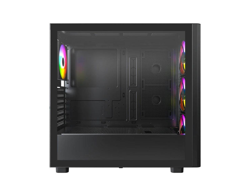 Montech XR Wood Black - Gehäuse - Miditower - Schwarz
