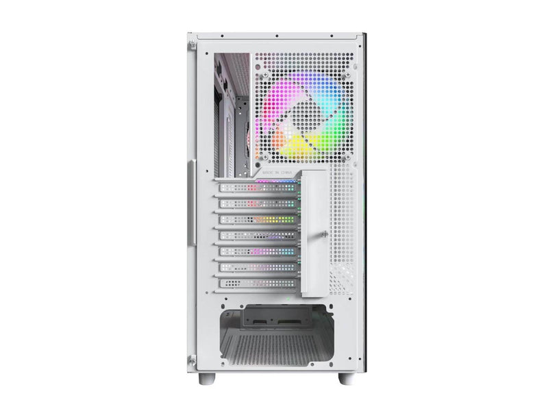 Montech XR Wood White - Gehäuse - Miditower - Weiß