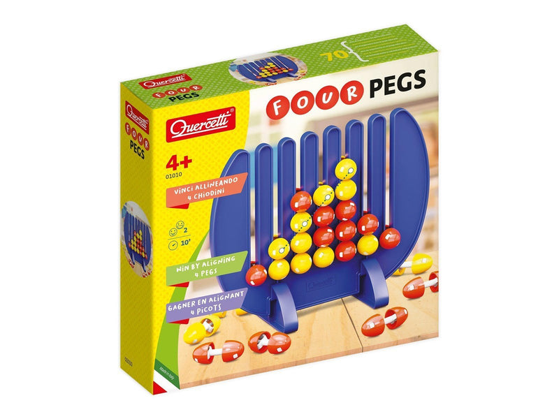 Quercetti - Four in a Row Board Game (EN)