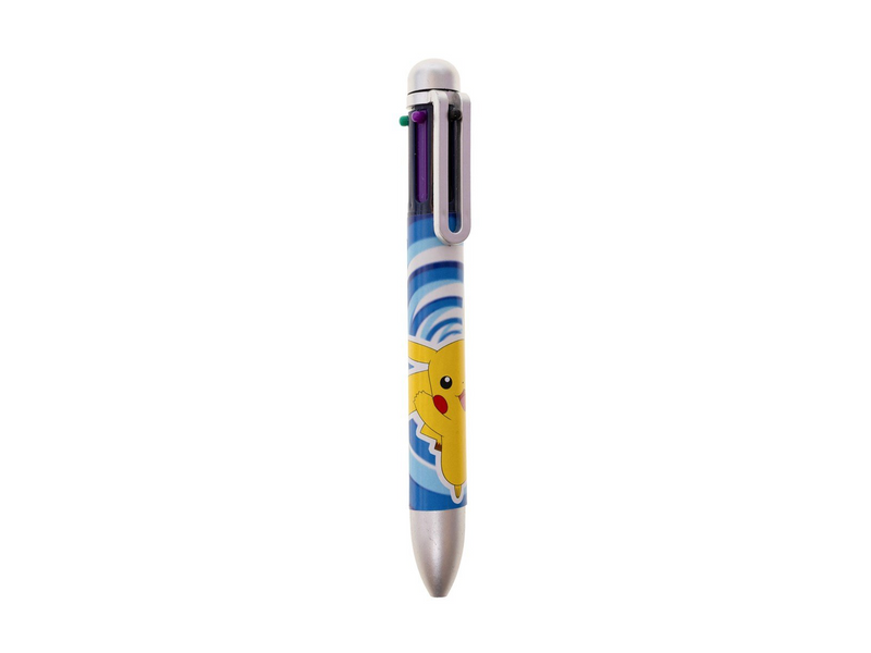 Euromic POKÉMON Multi-colour pen on blistercard 1 pen packed on blistercard (each pen with 6 diff.colours)