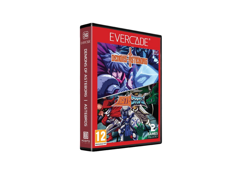 Demons of Asteborg/Astebros - Evercade - Action - PEGI 12
