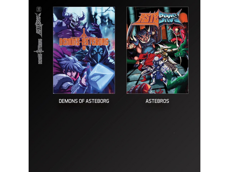 Demons of Asteborg/Astebros - Evercade - Action - PEGI 12