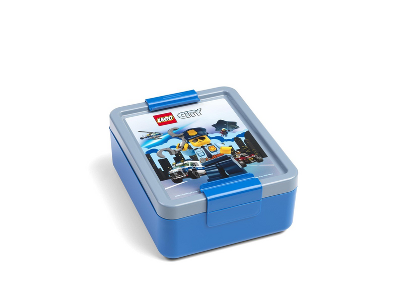 Euromic LEGO® Lunch box w/divider - LEGO® City