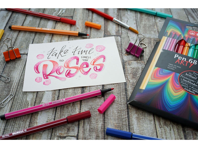 STABILO Pen 68 - Felt-tip pen - ARTY - Set With 24 Pieces