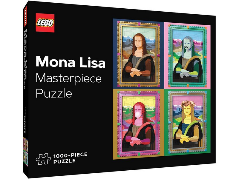 Euromic LEGO® Mona Lisa Masterpiece 1000-Piece Puzzle