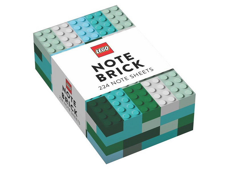 Euromic LEGO® Note Brick (Blue-Green) 224 note sheets