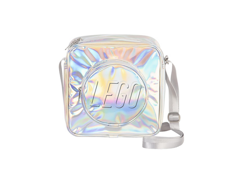 Euromic LEGO®BRICK crossbody HOLOGRAPHIC 25x25 cm 8.5 L