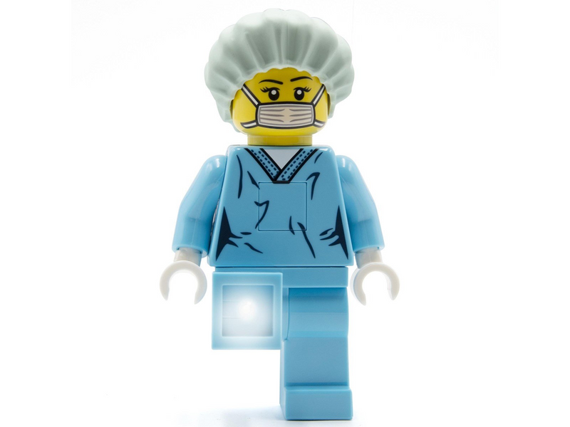 Euromic LEGO® ICONIC torch with LED light NURSE 300%