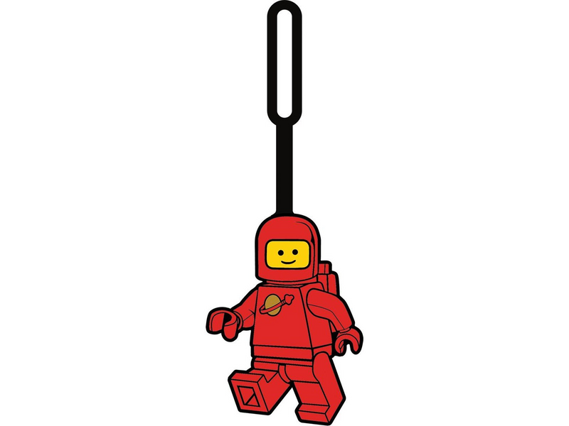 Euromic LEGO® Iconic Spaceman Red bag tag