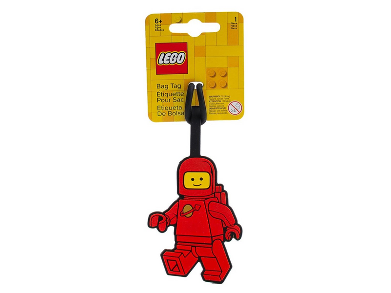 Euromic LEGO® Iconic Spaceman Red bag tag