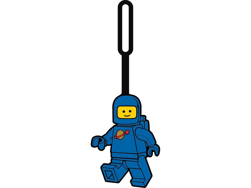 Euromic LEGO® Iconic Spaceman Blue bag tag
