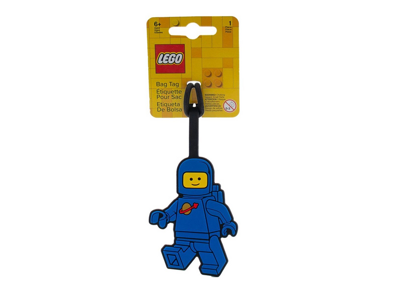 Euromic LEGO® Iconic Spaceman Blue bag tag