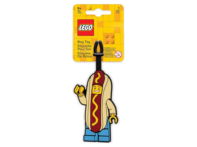 Euromic LEGO® Iconic Bag Tag-Hot Dog Man