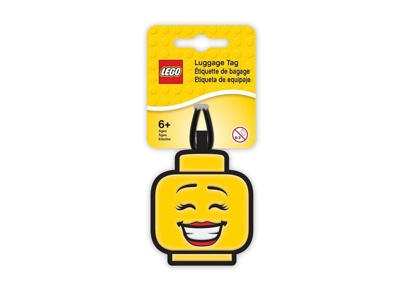 Euromic LEGO® ICONIC Luggage tag GIRL FACE