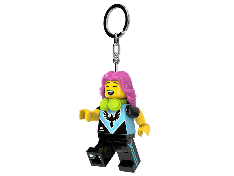 Euromic LEGO® Minifigures™ Keychain Light Gamer Girl