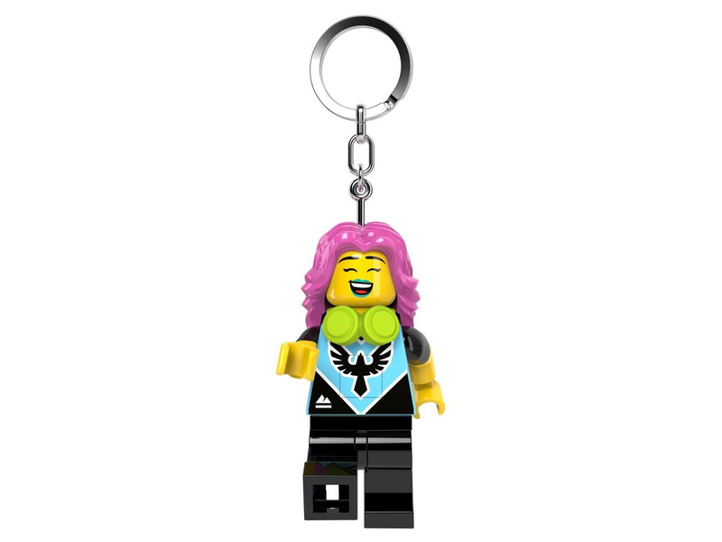 Euromic LEGO® Minifigures™ Keychain Light Gamer Girl