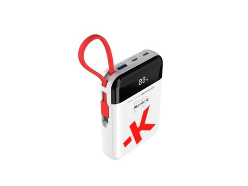 SKross Reload 10 Travel - 10.000 mAh Powerbank (Akku) - Weiß - 10000 mAh