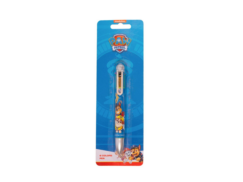 Euromic Multi-colour pen on blistercard 1 pen packed on blistercard (each pen with 6 diff.colours)