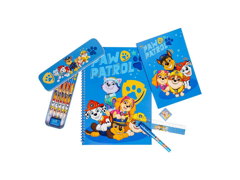 Euromic Bumper set Content: tin pencil case with 4 colour pencils +1 HB pencil sharpener wire-o notebook A4 & notebook A5 ball p