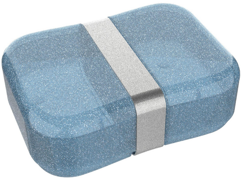 Euromic LUNCH BUDDIES Glitter lunch box w/strap BLUE