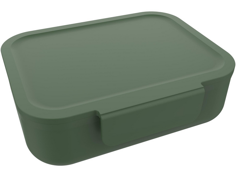 Euromic LUNCH BUDDIES Army Green lunch box w/clip÷r