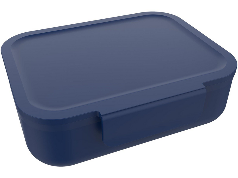 Euromic LUNCH BUDDIES Navy Blue lunch box w/clip÷r