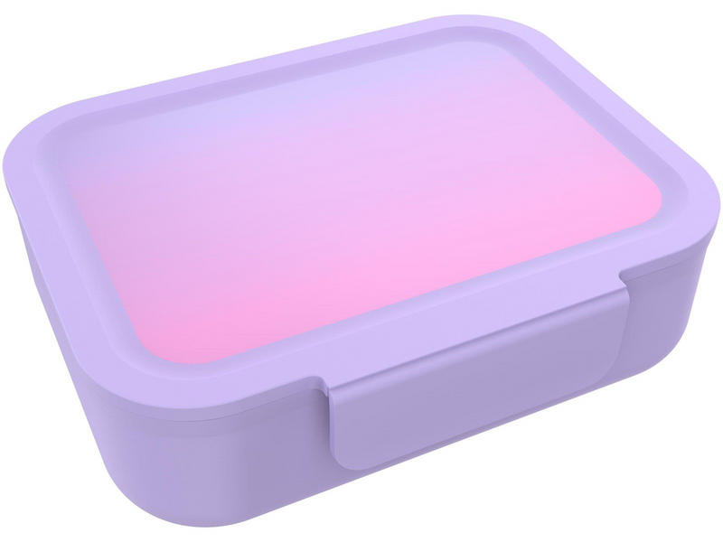 Euromic LUNCH BUDDIES Rainbow lunch box w/clip & divider