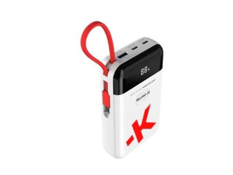 SKross Reload 20 Travel - 20.000 mAh Powerbank (Akku) - Weiß - 20000 mAh