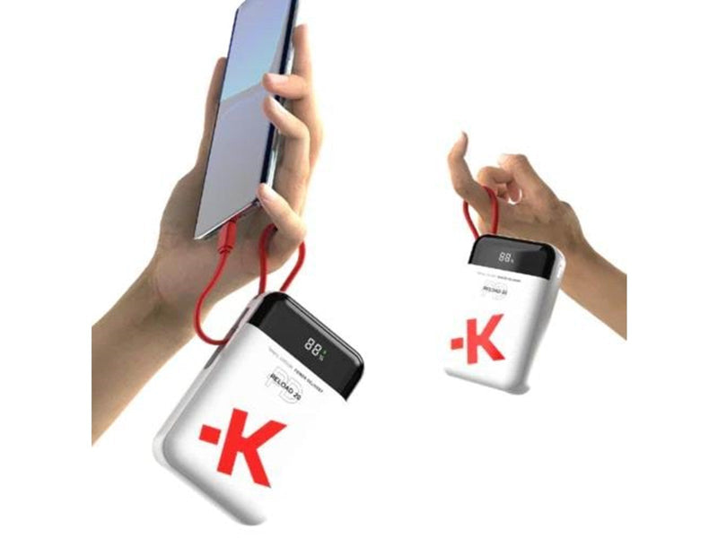 SKross Reload 20 Travel - 20.000 mAh Powerbank (Akku) - Weiß - 20000 mAh