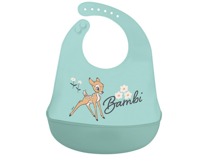 Euromic BABY Toddler 100% silicone Bib Disney Bambi