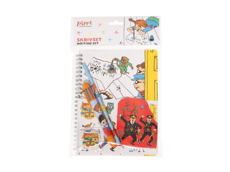 Euromic PIPPI & Herr NILSSON writing set w/multi-col- pen