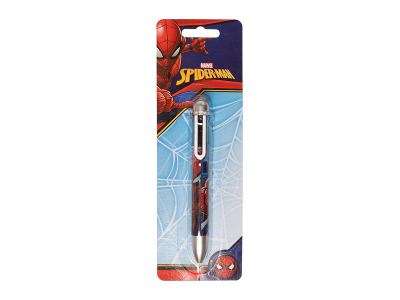 Euromic SPIDERMAN multi-col. pen on blistercard