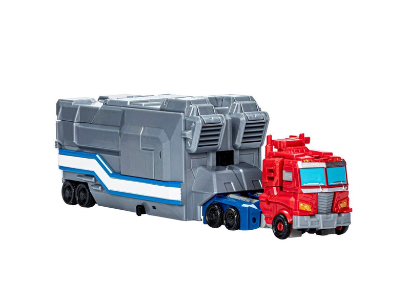 Transformers EarthSpark Optimus Prime Battle Base Trailer 12.5 cm