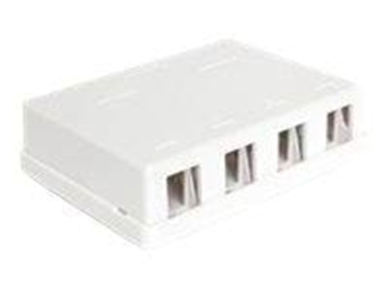 DeLOCK Keystone Surface Mounted Box - 4 Port