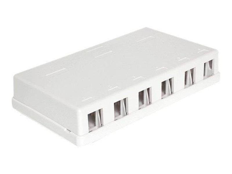 DeLOCK Keystone Surface Mounted Box - 6 Port