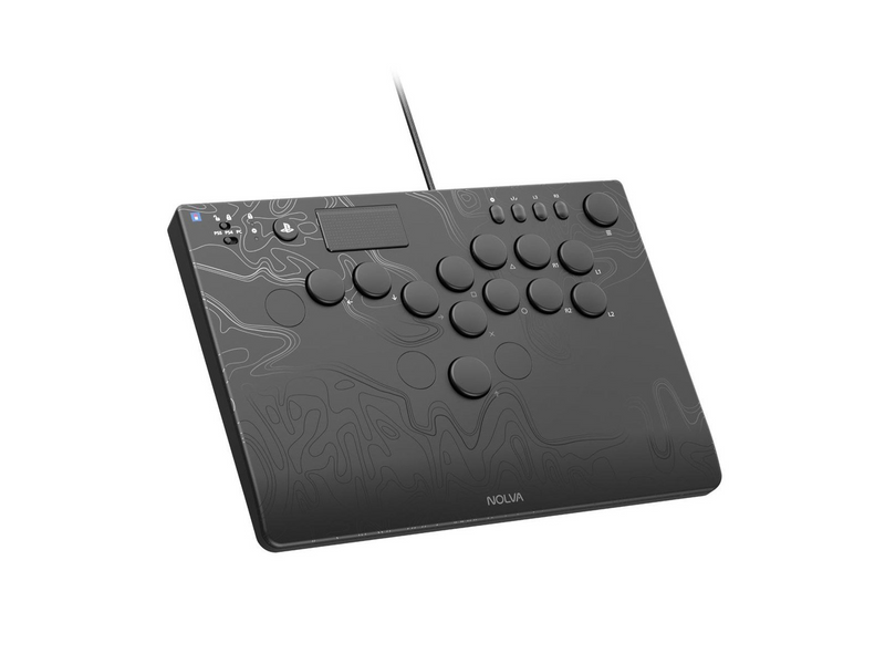 HORI NOLVA Mechanical All-Button Arcade Controller for PC & PS5 - Wired Controller - PC