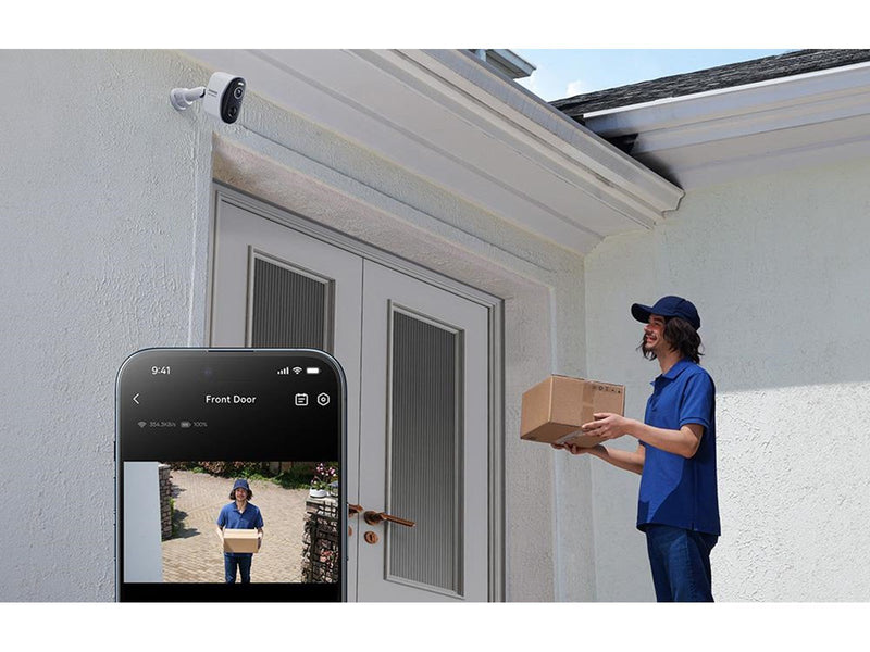 Baseus N1 2K Security Camera Set of 4 - White