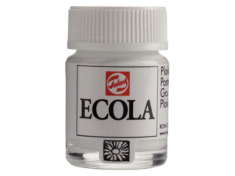 Bruynzeel - Ecola Poster Paint Bottle 16ml White 100